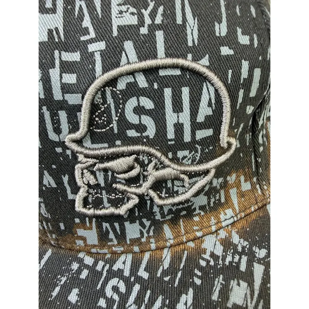 Metal Mulisha Black L XL Flexfit Fitted Cap Hat Motocross BMX Streetwear Logo